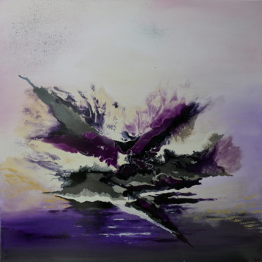 제목이 "LIBERATION"인 미술작품 Laurence Blondel (LO)로, 원작, 스테인드 글라스 페인팅