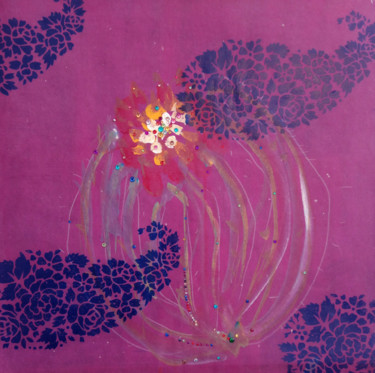 绘画 标题为“Paradise Between 2-5” 由S. Hee, 原创艺术品, 油