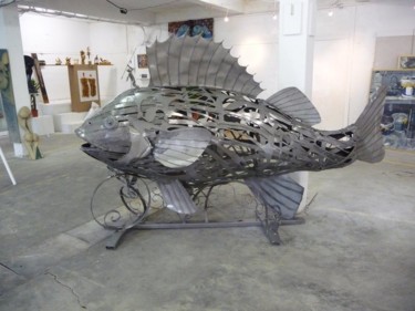 Sculpture intitulée "Carpe..." par Mile, Œuvre d'art originale