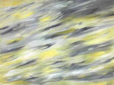 Peinture intitulée "Pollution lumineuse" par Renaud Angerville-Langlois, Œuvre d'art originale, Acrylique