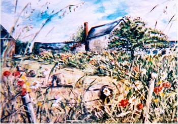 Peinture intitulée "No Title" par Mile, Œuvre d'art originale
