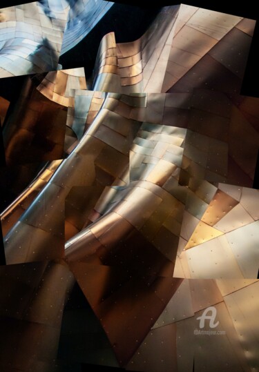 Digitale Kunst getiteld "Metalika" door Germaneart, Origineel Kunstwerk, Foto Montage