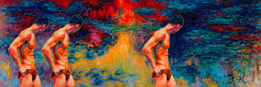Peinture intitulée "Oleksandr Balbyshev…" par Oleksandr Balbyshev, Œuvre d'art originale, Huile Monté sur Châssis en bois