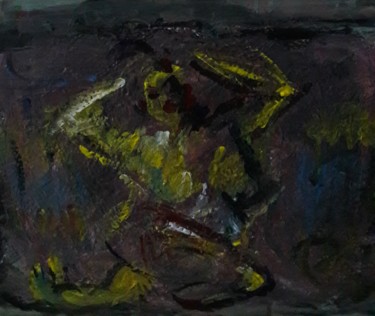Painting titled "dans nature" by Sam Keusseyan, Original Artwork, Acrylic