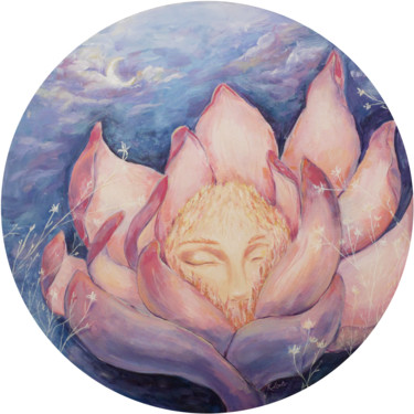 绘画 标题为“New Birth” 由Kateryna Loreli, 原创艺术品, 丙烯
