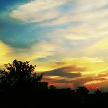 Photography titled "Classic Golden clou…" by Munish Mehra, Original Artwork, Digital Photography