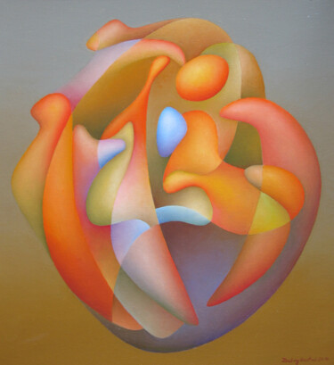 「A touch of feelings…」というタイトルの絵画 Orest Dubayによって, オリジナルのアートワーク, オイル