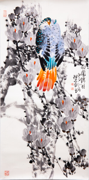 Beautiful feather in the Western Garden 西园锦羽 (No.1900202206)