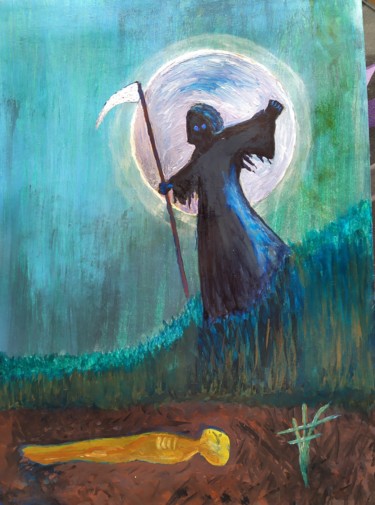 绘画 标题为“El triunfo de la mu…” 由Vidal Fernández Richart, 原创艺术品, 丙烯