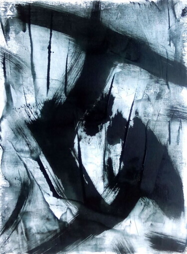 L'enclume de Thor (Thor's anvil) - Abstraction -Abstract Art Painting titled "L'enclume de Thor (…" by Davidian Gotis Abstraction Abstraite, Original Artwork, Acrylic