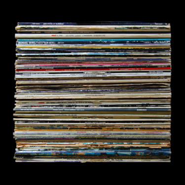 Fotografie getiteld "Vinyl 33T" door Morgan Paslier, Origineel Kunstwerk, Digitale fotografie