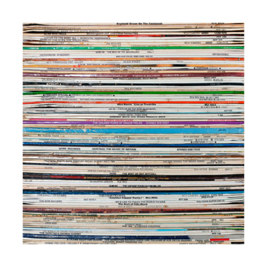Fotografie getiteld "Vinyl 33T#3" door Morgan Paslier, Origineel Kunstwerk, Digitale fotografie