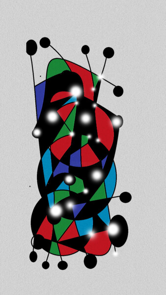 Arts numériques intitulée "Expressionismo---01" par Antonio Guimaraes, Œuvre d'art originale, Travail numérique 2D