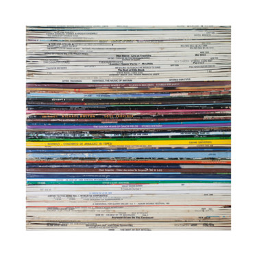 Fotografie getiteld "Vinyl 33T#5" door Morgan Paslier, Origineel Kunstwerk, Digitale fotografie