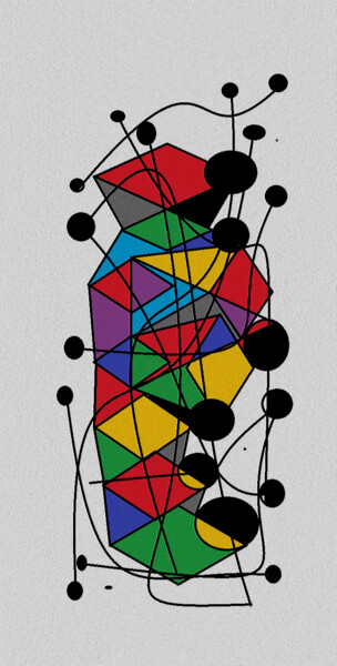 Arts numériques intitulée "Expressionismo---05" par Antonio Guimaraes, Œuvre d'art originale, Travail numérique 2D