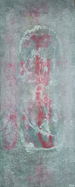 Schilderij getiteld "The One with 1000 n…" door Ol'Svol'D, Origineel Kunstwerk, Olie