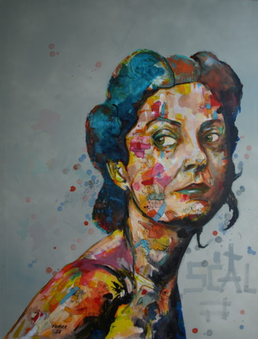 Peinture intitulée "encore" par Pascal Fairier, Œuvre d'art originale, Acrylique