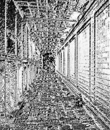 Arts numériques intitulée "Transit" par Yog-Sothoth, Œuvre d'art originale, Travail numérique 2D