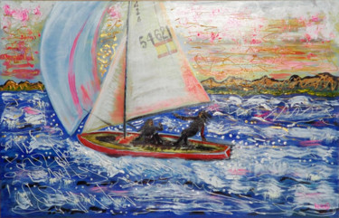 Peinture intitulée "Campeonas" par Verad, Œuvre d'art originale, Acrylique Monté sur Châssis en bois