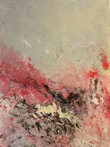 Painting titled "Roots" by Laura Casini, Original Artwork, Acrylic