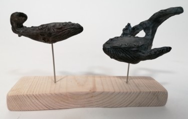 雕塑 标题为“"Séduction"” 由Sandrine De Zorzi, 原创艺术品, 粘土