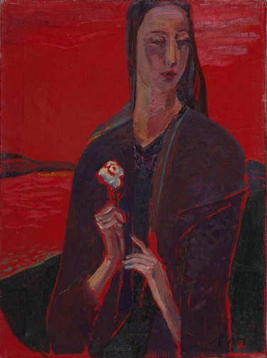 绘画 标题为“Элегия” 由Olga Matveeva, 原创艺术品, 油