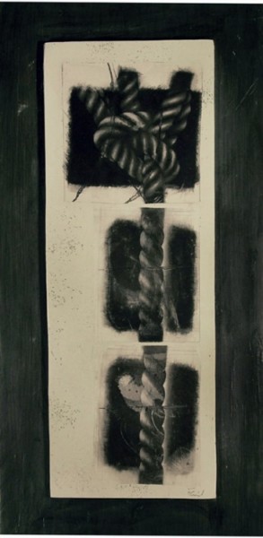 Printmaking titled "AccordéS 6" by François Crinel, Original Artwork, Engraving