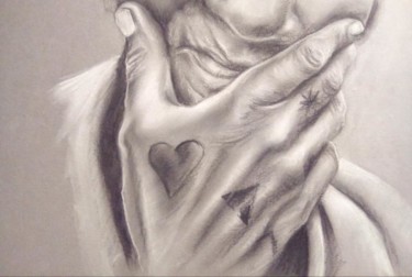 Drawing titled "HUM!!!!!!" by Cathy, Original Artwork, Pastel