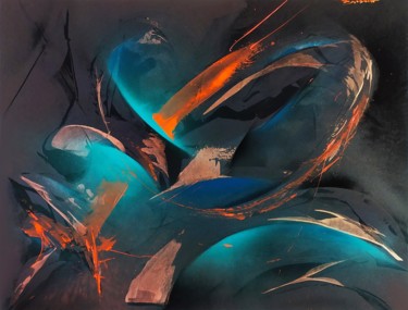 绘画 标题为“" Synchronicité " -…” 由Airgone, 原创艺术品, 喷漆