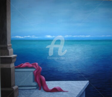 Peinture intitulée "Freedom" par Keanu Dahinden, Œuvre d'art originale, Huile