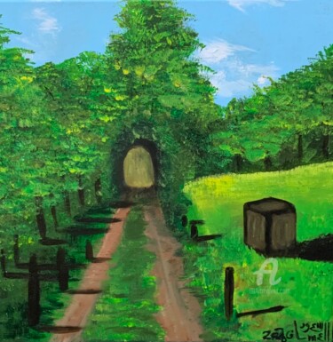 Painting titled "Viva" by Saud Ali Alassaf, Original Artwork, Acrylic