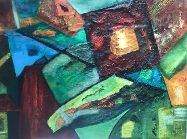 Peinture intitulée "TERRE RARE" par Garri.D, Œuvre d'art originale, Acrylique