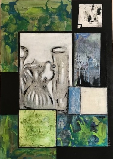 Peinture intitulée "Ayguières" par Garri.D, Œuvre d'art originale, Acrylique