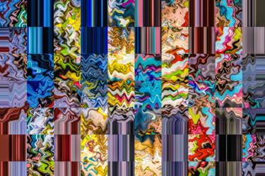 Photographie intitulée "the grazy time" par Gaudi .C, Œuvre d'art originale, Photographie manipulée