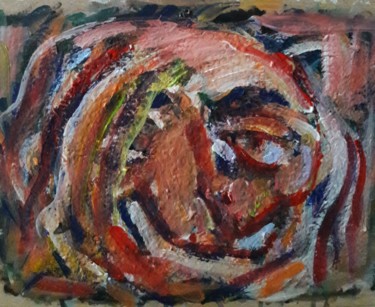 misère.. Peinture intitulée "misère.." par Sam Keusseyan, Œuvre d'art originale, Acrylique