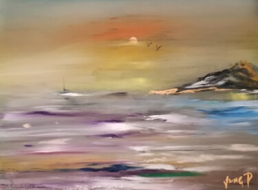 Peinture intitulée "Serrenity 7" par Pascal Jung, Œuvre d'art originale, Huile