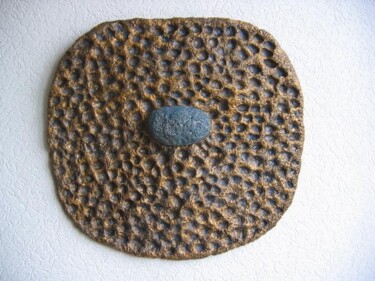 Sculpture intitulée "Sidoine" par Lourtis, Œuvre d'art originale, Papier mâché