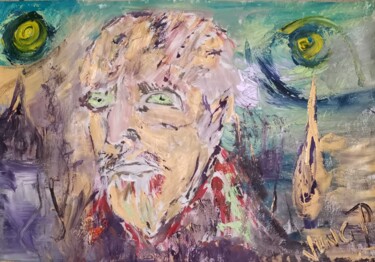 Peinture intitulée "Vincent" par Pascal Jung, Œuvre d'art originale, Huile