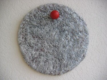 Sculpture intitulée "Casimir Nez de Clown" par Lourtis, Œuvre d'art originale