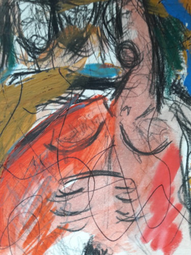 绘画 标题为“La danse” 由Thierry Marcel Blatt, 原创艺术品, 水粉