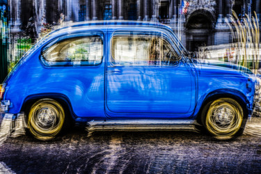 Arts numériques intitulée "the 600 , the street" par Gaudi .C, Œuvre d'art originale, Peinture numérique