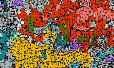 Digital Arts titled "Mess" by João Bello (JBello Studio), Original Artwork, Digital Painting