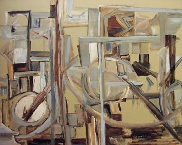 Painting titled "Luisa Richter" by México, Original Artwork, Oil
