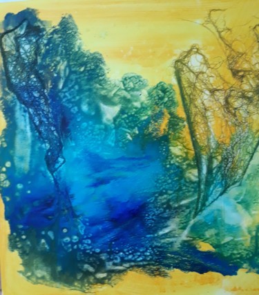 绘画 标题为“Ohne Titel 2” 由Wolfgang H. Schmutz, 原创艺术品, 丙烯
