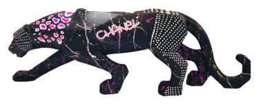 雕塑 标题为“Chanel panther” 由Patricia Ducept (Art'Mony), 原创艺术品, 不锈钢