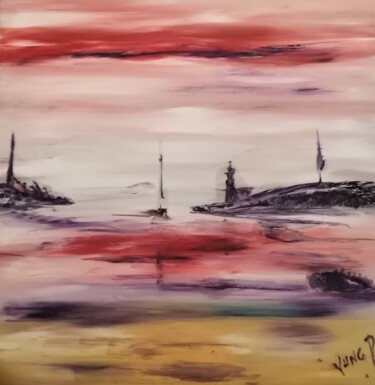 Peinture intitulée "Sk sensation" par Pascal Jung, Œuvre d'art originale, Huile