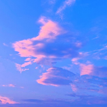 Photography titled "Mixed colour Clouds" by Munish Mehra, Original Artwork, Digital Photography