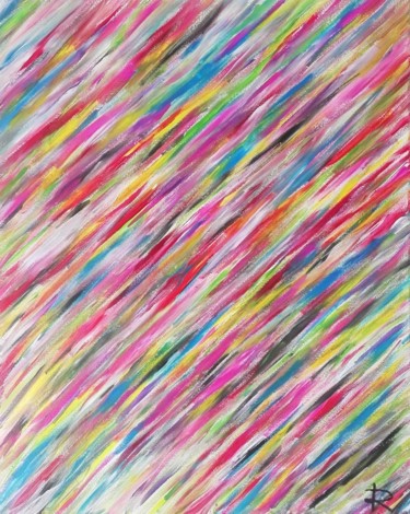 Peinture intitulée "Vivacité" par Renaud Angerville-Langlois, Œuvre d'art originale, Acrylique