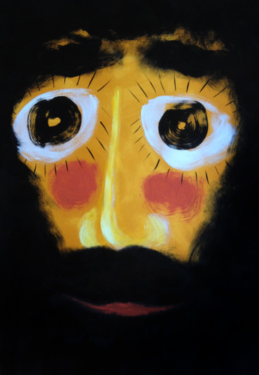 Peinture intitulée "Kingdom of Heaven (…" par Bachi Jincharadze, Œuvre d'art originale, Huile