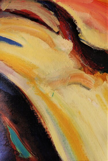 Peinture intitulée "PF 16" par Philippe Casaubon, Œuvre d'art originale, Huile